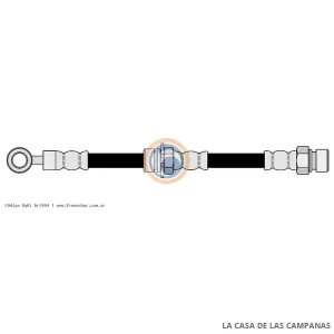 7684 FLEXIBLE DE FRENO