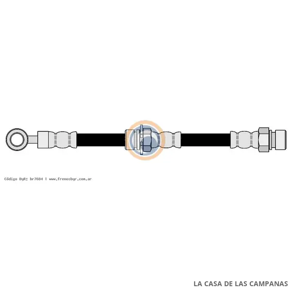 7684 FLEXIBLE DE FRENO