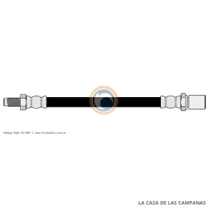 7687 FLEXIBLE DE FRENO
