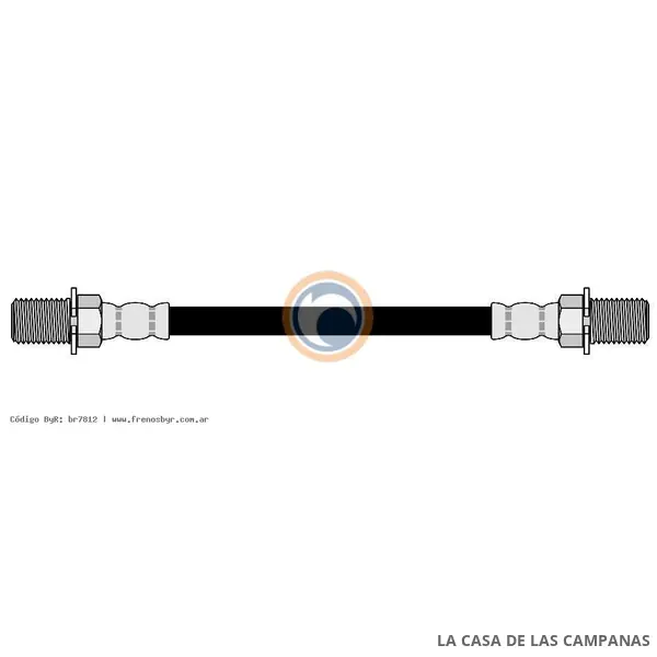 7812 FLEXIBLE DE FRENO