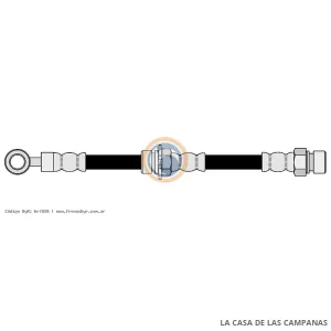 7820 FLEXIBLE DE FRENO