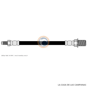 7830 FLEXIBLE DE FRENO