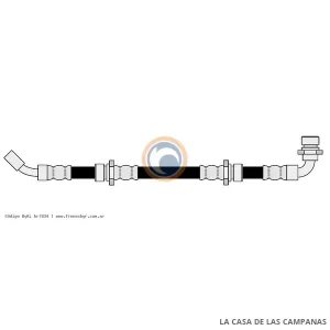 7834 FLEXIBLE DE FRENO