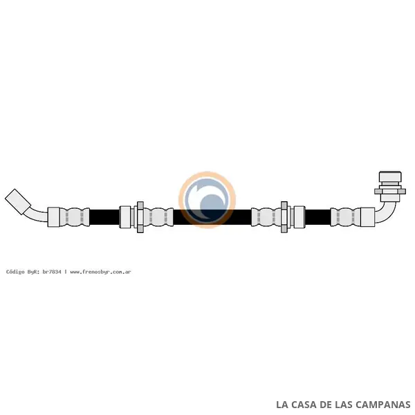 7834 FLEXIBLE DE FRENO