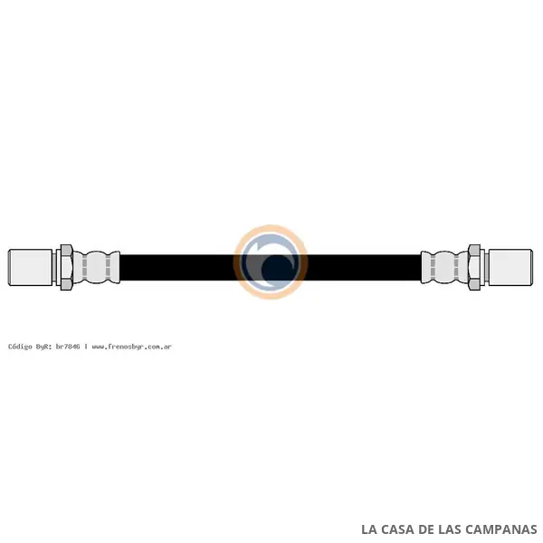 7846 FLEXIBLE DE FRENO