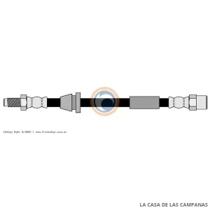 8002 FLEXIBLE DE FRENO