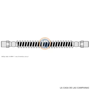 8004 FLEXIBLE DE FRENO