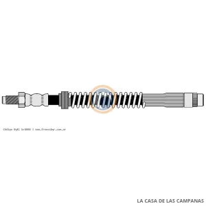 8006 FLEXIBLE DE FRENO