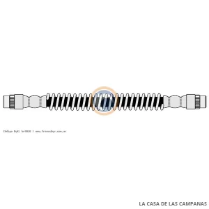 8010 FLEXIBLE DE FRENO