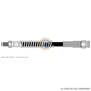 8012 FLEXIBLE DE FRENO