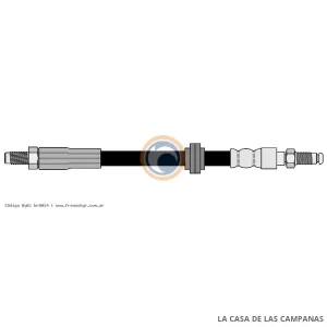 8014 FLEXIBLE DE FRENO