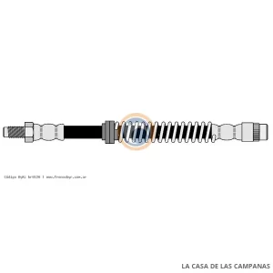8120 FLEXIBLE DE FRENO