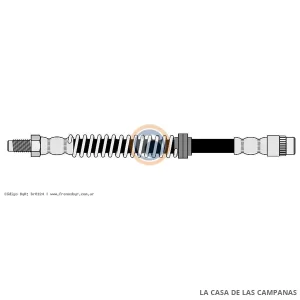 8124 FLEXIBLE DE FRENO
