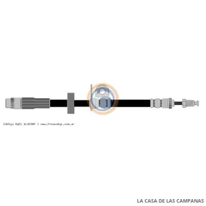 8150F FLEXIBLE DE FRENO