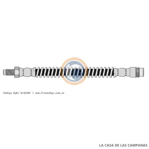 8156F FLEXIBLE DE FRENO
