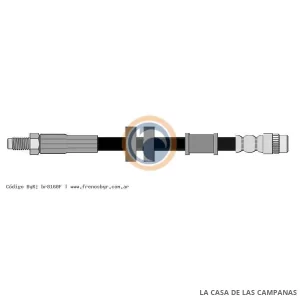 8160F FLEXIBLE DE FRENO