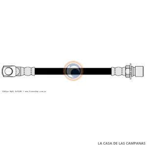 8180 FLEXIBLE DE FRENO