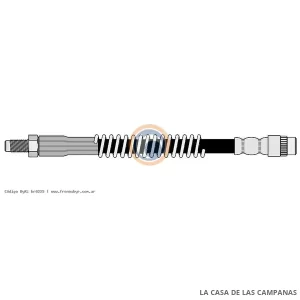 8225 FLEXIBLE DE FRENO