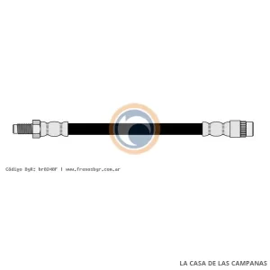 8248F FLEXIBLE DE FRENO