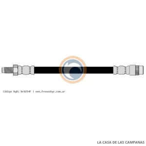 8254F FLEXIBLE DE FRENO