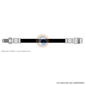 8256F FLEXIBLE DE FRENO