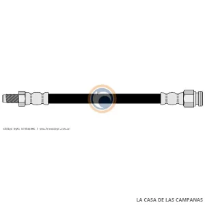 85110RC FLEXIBLE DE FRENO