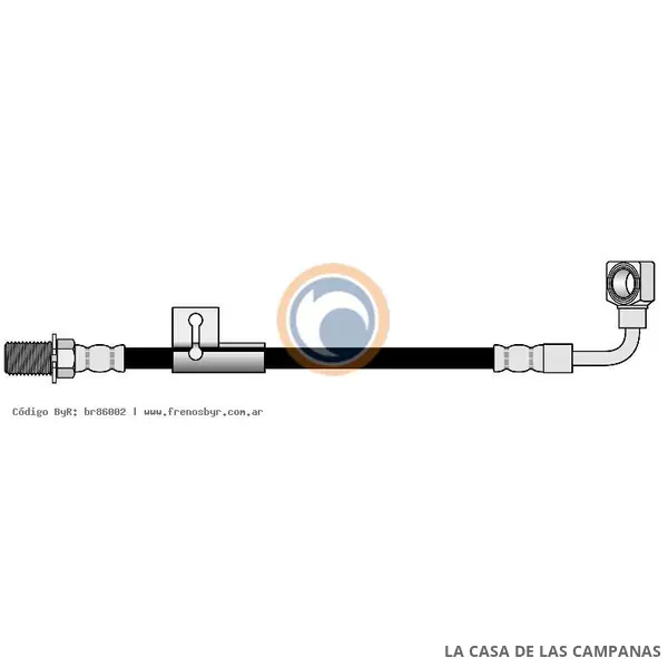 86002 FLEXIBLE DE FRENO