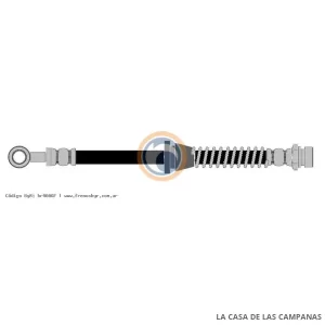9006F FLEXIBLE DE FRENO