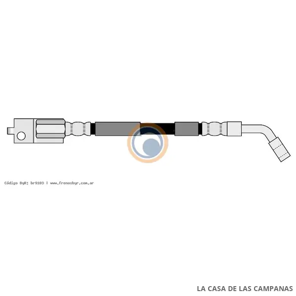 9103 FLEXIBLE DE FRENO