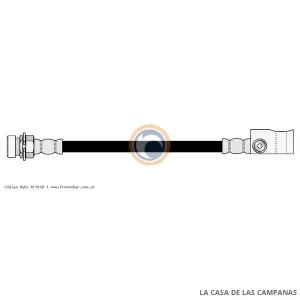 9110 FLEXIBLE DE FRENO