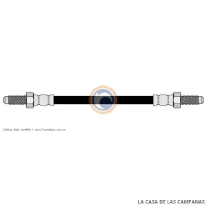 9522 FLEXIBLE DE FRENO