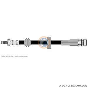 9532 FLEXIBLE DE FRENO
