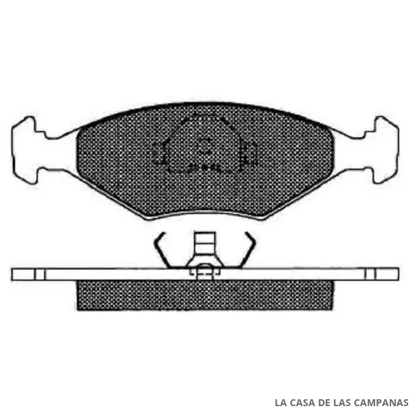 078-12076 PASTILLA DE FRENO