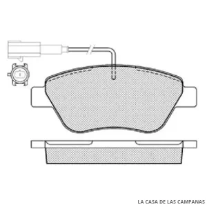 078-12890 PASTILLA DE FRENO