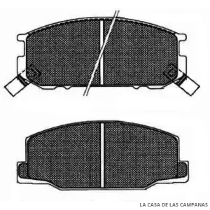 078-140501 PASTILLA DE FRENO