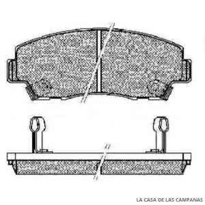 078-140636 PASTILLA DE FRENO