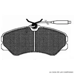 078-140700 PASTILLA DE FRENO