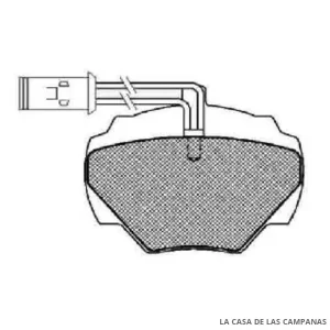078-140702 PASTILLA DE FRENO