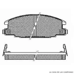 078-140853 PASTILLA DE FRENO