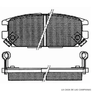 078-140983 PASTILLA DE FRENO