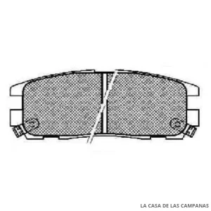 078-140991 PASTILLA DE FRENO