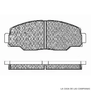 078-150008 PASTILLA DE FRENO