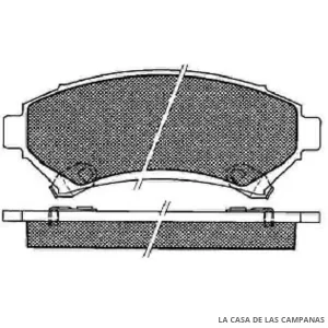 078-150182 PASTILLA DE FRENO