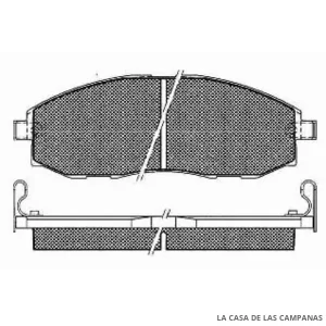 078-150266 PASTILLA DE FRENO