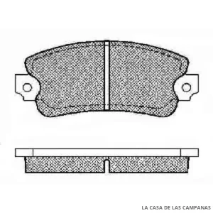 078-180182 PASTILLA DE FRENO