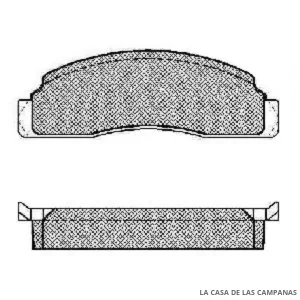 078-180183 PASTILLA DE FRENO