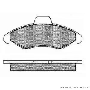 078-180790 PASTILLA DE FRENO