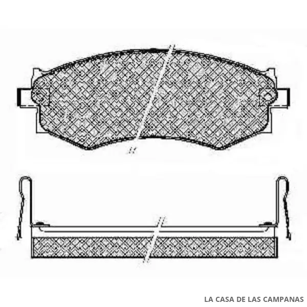 078-180986 PASTILLA DE FRENO