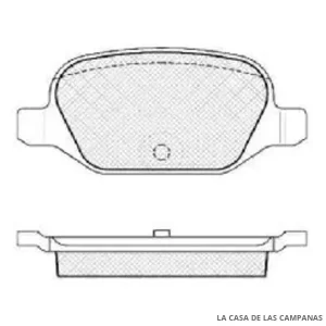 078-181501 PASTILLA DE FRENO
