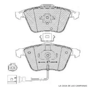 078-181653 PASTILLA DE FRENO